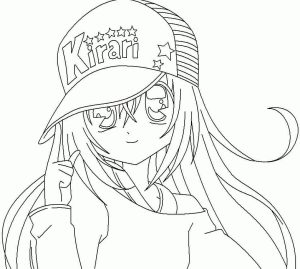 Tô Màu Anime Girl Ngầu