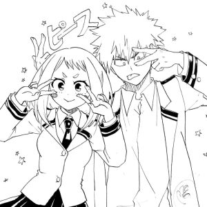Tô Màu Bakugo Katsuki