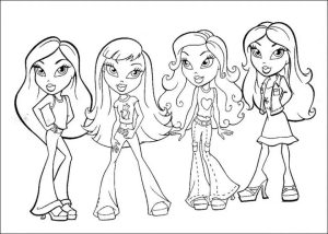 Tô Màu Bratz