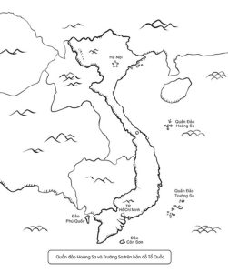 Tô màu Bản đồ Việt Nam