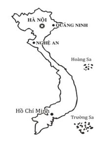 Tô màu Bản đồ Việt Nam