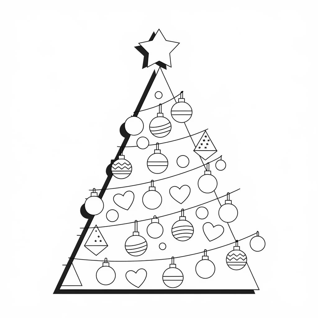 Tô màu Ca y Tho ng Noel Đo n Gia n