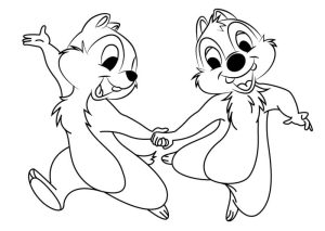 Tô Màu Chip và Dale
