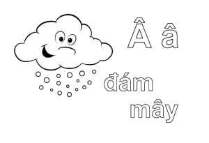 Tô Màu 29 Chữ Cái Tiếng Việt