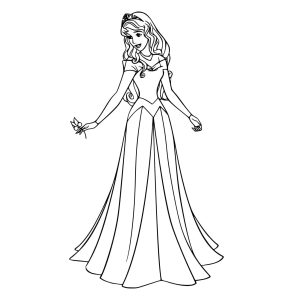 Tô Màu Công Chúa Aurora