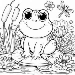 Tô Màu Con Cóc
