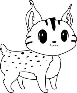 Tô Màu Con Linh Miêu