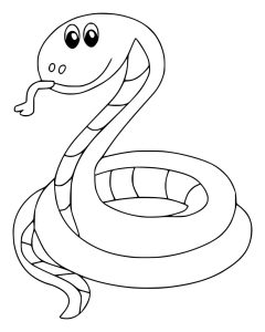 Tô Màu Con Rắn
