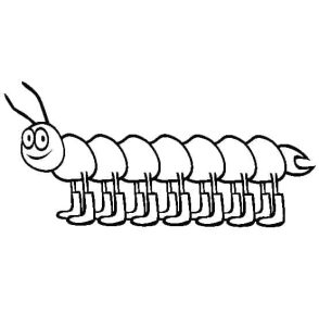 Tô Màu Con Rết