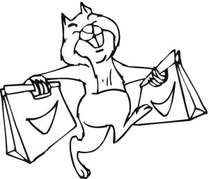 Tô Màu Con Sóc Chuột