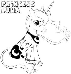Tô Màu Công Chúa Luna