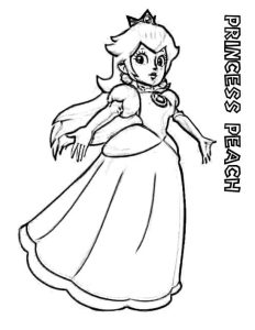 Tô Màu Công Chúa Peach