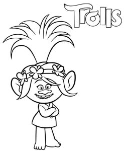 Tô Màu Công Chúa Poppy