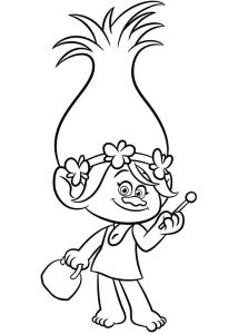 Tô Màu Công Chúa Poppy