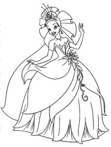 Tô Màu Công Chúa Tiana