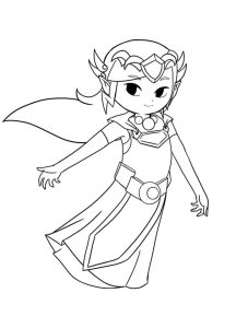 Tô Màu Công Chúa Zelda