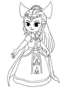Tô Màu Công Chúa Zelda