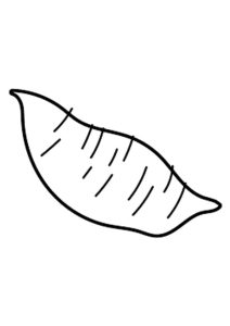 Tô Màu Củ Khoai Lang