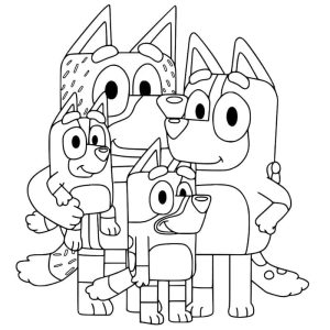 Tô Màu Bluey