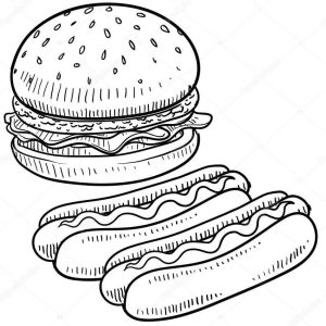 Tô Màu Hamburger