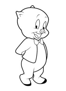 Tô Màu Heo Porky
