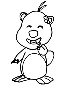 Tô Màu Hải Ly Loopy