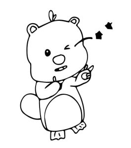 Tô Màu Hải Ly Loopy