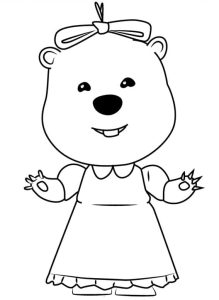 Tô Màu Hải Ly Loopy