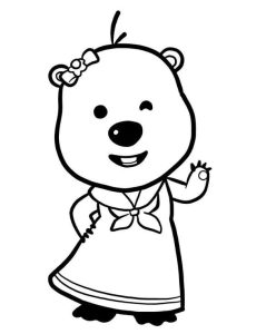 Tô Màu Hải Ly Loopy