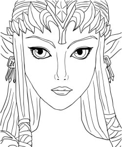 Tô Màu Công Chúa Zelda