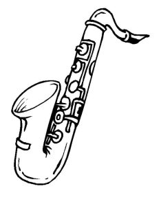 Tô Màu Kèn Saxophone