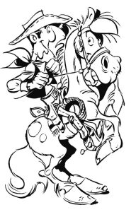 Tô Màu Cuộc Phiêu Lưu Của Lucky Luke