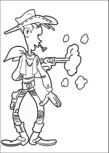 Tô Màu Cuộc Phiêu Lưu Của Lucky Luke
