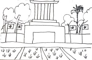 Tô Màu Lăng Bác Hồ