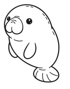 Tô Màu Lợn Biển