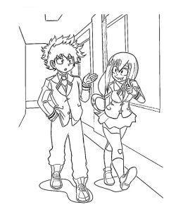Tô Màu Midoriya Izuku