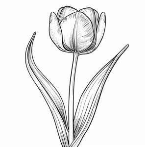 Tô Màu Hoa Tulip