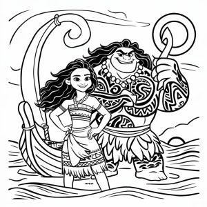 Tô Màu Moana