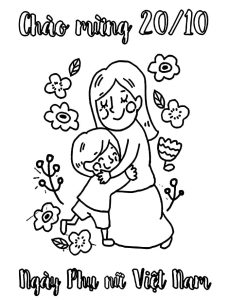 Tô Màu Ngày Phụ Nữ Việt Nam 20 10