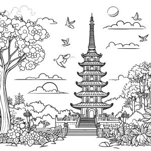 Tô Màu Ngôi Chùa