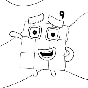 Tô Màu Number Block