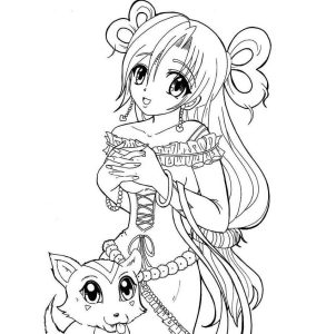 Tô Màu Công Chúa Anime