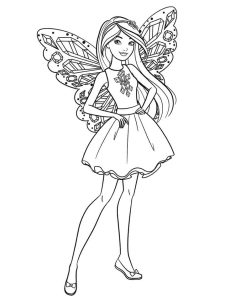 Tô Màu Công Chúa Barbie