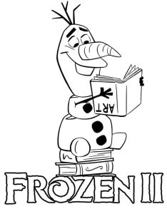 Tô Màu Olaf