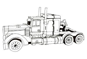 Tô Màu Optimus Prime