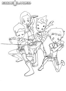 Tô Màu Mật Mã Lyoko