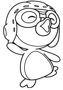 Tô Màu Chim Cánh Cụt Pororo