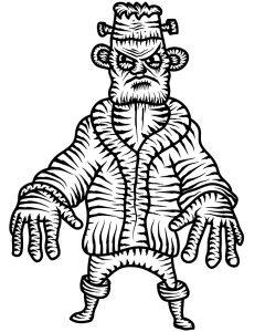 Tô màu Frankenstein