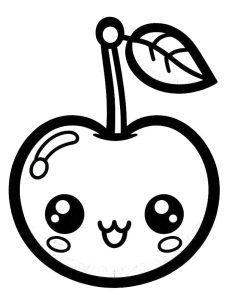 Tô Màu Quả Cherry
