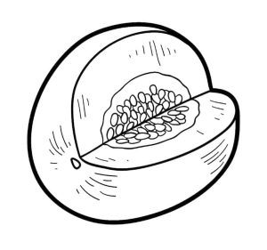 Tô Màu Quả Dưa Gang